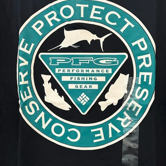 Columbia PFG Conserve,Protect, Reserve T-Shirt Men’s Sz XL Brand New! - Picture 4 of 4
